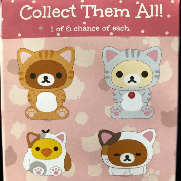 Rilakkuma Easygoing Cat Plush - Picture 6 of 6